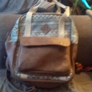 Claire's fashion bookbag.